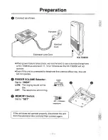 Preview for 8 page of Panasonic EASA-PHONE KX-T30850 Operating Instructions Manual