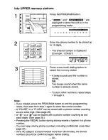 Предварительный просмотр 20 страницы Panasonic Easa-Phone KX-T3185 Operating Instructions Manual