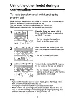 Предварительный просмотр 25 страницы Panasonic Easa-Phone KX-T3185 Operating Instructions Manual