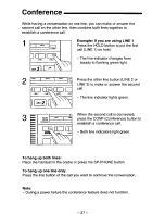 Предварительный просмотр 27 страницы Panasonic Easa-Phone KX-T3185 Operating Instructions Manual