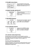 Preview for 11 page of Panasonic Easa-Phone KX-T3186B Operating Instructions Manual