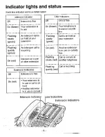 Предварительный просмотр 6 страницы Panasonic EASA-PHONE KX-T3280 Operating Instructions Manual