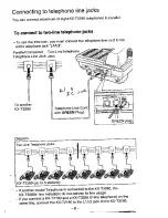 Предварительный просмотр 8 страницы Panasonic EASA-PHONE KX-T3280 Operating Instructions Manual