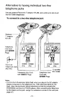 Предварительный просмотр 9 страницы Panasonic EASA-PHONE KX-T3280 Operating Instructions Manual