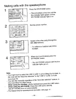 Предварительный просмотр 16 страницы Panasonic EASA-PHONE KX-T3280 Operating Instructions Manual