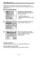 Предварительный просмотр 30 страницы Panasonic EASA-PHONE KX-T3280 Operating Instructions Manual