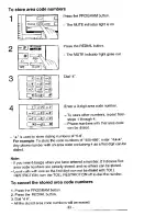 Предварительный просмотр 33 страницы Panasonic EASA-PHONE KX-T3280 Operating Instructions Manual