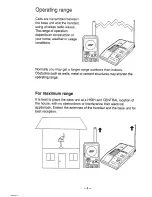 Preview for 4 page of Panasonic EASA-PHONE KX-T3716NZ Operating Instructions Manual