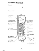 Preview for 7 page of Panasonic EASA-PHONE KX-T3716NZ Operating Instructions Manual