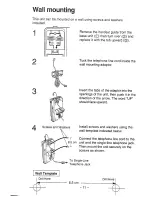 Preview for 11 page of Panasonic EASA-PHONE KX-T3716NZ Operating Instructions Manual