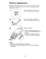 Preview for 19 page of Panasonic EASA-PHONE KX-T3716NZ Operating Instructions Manual