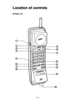 Preview for 6 page of Panasonic Easa-Phone KX-T3910 Operating Instructions Manual