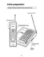 Preview for 12 page of Panasonic Easa-Phone KX-T3910 Operating Instructions Manual