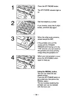 Preview for 19 page of Panasonic Easa-Phone KX-T3910 Operating Instructions Manual