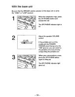 Preview for 21 page of Panasonic Easa-Phone KX-T3910 Operating Instructions Manual