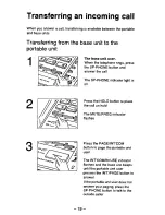 Preview for 24 page of Panasonic Easa-Phone KX-T3910 Operating Instructions Manual