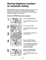 Preview for 28 page of Panasonic Easa-Phone KX-T3910 Operating Instructions Manual