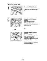 Preview for 32 page of Panasonic Easa-Phone KX-T3910 Operating Instructions Manual