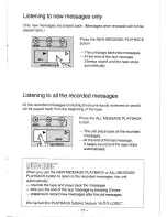 Предварительный просмотр 17 страницы Panasonic Easa-Phone KX-T5000 Operating Instructions Manual