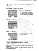 Предварительный просмотр 18 страницы Panasonic Easa-Phone KX-T5000 Operating Instructions Manual