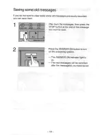 Предварительный просмотр 19 страницы Panasonic Easa-Phone KX-T5000 Operating Instructions Manual