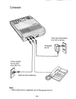 Предварительный просмотр 39 страницы Panasonic Easa-Phone KX-T5000 Operating Instructions Manual