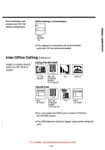 Предварительный просмотр 11 страницы Panasonic EASA-PHONE KX-T61610 Operating Instructions Manual