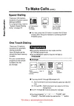 Предварительный просмотр 12 страницы Panasonic EASA-PHONE KX-T61610 Operating Instructions Manual