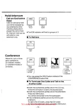 Предварительный просмотр 19 страницы Panasonic EASA-PHONE KX-T61610 Operating Instructions Manual