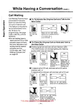 Preview for 20 page of Panasonic EASA-PHONE KX-T61610 Operating Instructions Manual