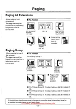 Предварительный просмотр 23 страницы Panasonic EASA-PHONE KX-T61610 Operating Instructions Manual