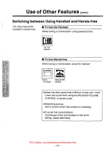 Preview for 28 page of Panasonic EASA-PHONE KX-T61610 Operating Instructions Manual