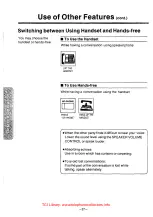 Предварительный просмотр 28 страницы Panasonic EASA-PHONE KX-T61610 Operating Instructions Manual