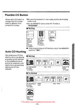 Предварительный просмотр 31 страницы Panasonic EASA-PHONE KX-T61610 Operating Instructions Manual