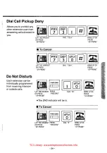 Preview for 35 page of Panasonic EASA-PHONE KX-T61610 Operating Instructions Manual