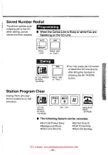 Предварительный просмотр 37 страницы Panasonic EASA-PHONE KX-T61610 Operating Instructions Manual