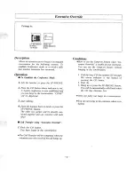 Preview for 2 page of Panasonic EASA-PHONE KX-T61610 Programmable Executive Override