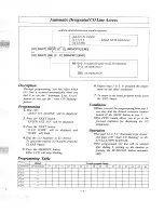 Preview for 3 page of Panasonic EASA-PHONE KX-T61610 Programmable Executive Override