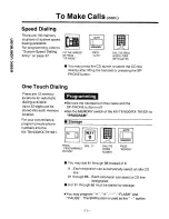 Предварительный просмотр 12 страницы Panasonic EASA-PHONE KX-T61630 Operating Instructions Manual