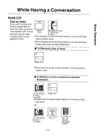 Предварительный просмотр 17 страницы Panasonic EASA-PHONE KX-T61630 Operating Instructions Manual