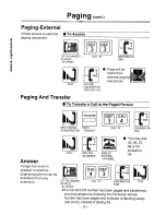 Предварительный просмотр 24 страницы Panasonic EASA-PHONE KX-T61630 Operating Instructions Manual