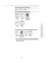 Предварительный просмотр 39 страницы Panasonic EASA-PHONE KX-T61630 Operating Instructions Manual