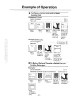 Предварительный просмотр 40 страницы Panasonic EASA-PHONE KX-T61630 Operating Instructions Manual