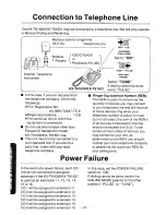 Предварительный просмотр 48 страницы Panasonic EASA-PHONE KX-T61630 Operating Instructions Manual