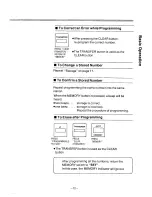 Preview for 13 page of Panasonic EASA-PHONE KX-T61650 Operating Instructions Manual