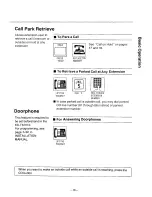 Preview for 17 page of Panasonic EASA-PHONE KX-T61650 Operating Instructions Manual