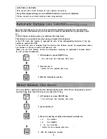 Preview for 20 page of Panasonic Easa-Phone VA-12020 Operating Instructions Manual
