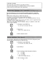 Предварительный просмотр 20 страницы Panasonic Easa-Phone VA-12020 Operating Instructions Manual