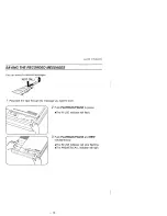 Предварительный просмотр 13 страницы Panasonic Easy-Phone Auto-Logic KX-T1450 Operating Instructions Manual