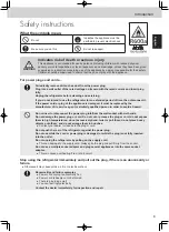 Preview for 3 page of Panasonic Easy Take NR-B182W Operating Instructions Manual